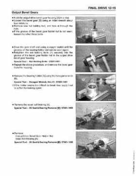 2005-2009 Kawasaki Brute Force 650/KVF 650 4x4 Service Manual, Page 256