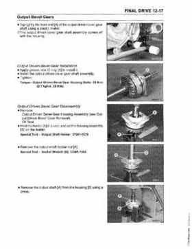 2005-2009 Kawasaki Brute Force 650/KVF 650 4x4 Service Manual, Page 258