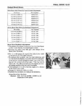 2005-2009 Kawasaki Brute Force 650/KVF 650 4x4 Service Manual, Page 262