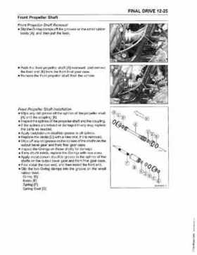 2005-2009 Kawasaki Brute Force 650/KVF 650 4x4 Service Manual, Page 266