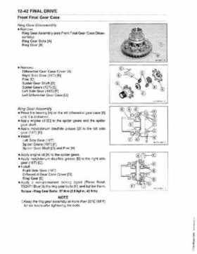 2005-2009 Kawasaki Brute Force 650/KVF 650 4x4 Service Manual, Page 283