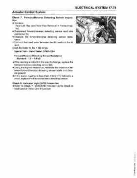 2005-2009 Kawasaki Brute Force 650/KVF 650 4x4 Service Manual, Page 458
