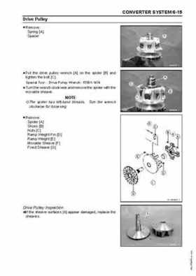 2005 Kawasaki Brute Force 750 4x4i, KVF 750 4x4 ATV Service Manual, Page 174