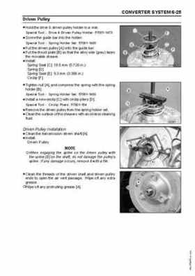 2005 Kawasaki Brute Force 750 4x4i, KVF 750 4x4 ATV Service Manual, Page 184