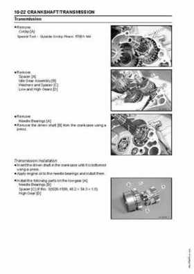 2005 Kawasaki Brute Force 750 4x4i, KVF 750 4x4 ATV Service Manual, Page 229
