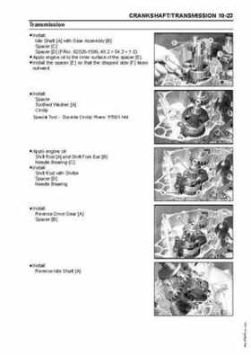 2005 Kawasaki Brute Force 750 4x4i, KVF 750 4x4 ATV Service Manual, Page 230