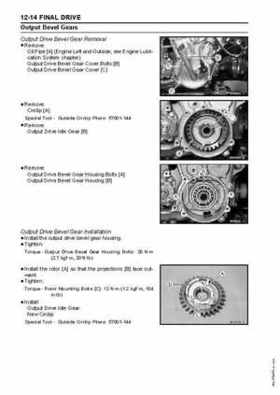 2005 Kawasaki Brute Force 750 4x4i, KVF 750 4x4 ATV Service Manual, Page 264