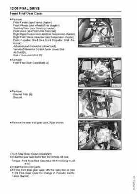 2005 Kawasaki Brute Force 750 4x4i, KVF 750 4x4 ATV Service Manual, Page 286