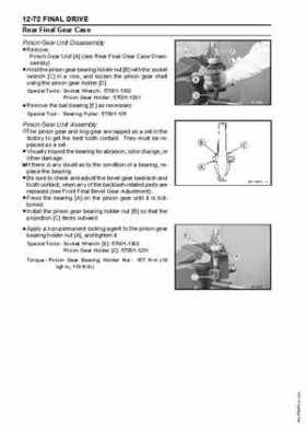 2005 Kawasaki Brute Force 750 4x4i, KVF 750 4x4 ATV Service Manual, Page 322