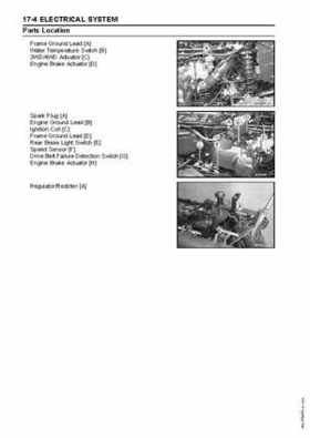 2005 Kawasaki Brute Force 750 4x4i, KVF 750 4x4 ATV Service Manual, Page 405