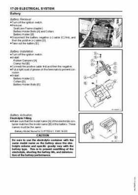 2005 Kawasaki Brute Force 750 4x4i, KVF 750 4x4 ATV Service Manual, Page 421
