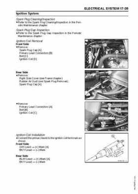 2005 Kawasaki Brute Force 750 4x4i, KVF 750 4x4 ATV Service Manual, Page 436