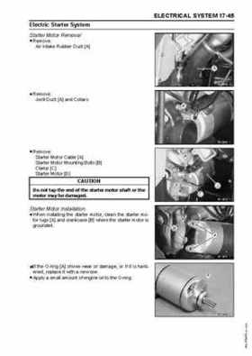2005 Kawasaki Brute Force 750 4x4i, KVF 750 4x4 ATV Service Manual, Page 446