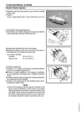 2005 Kawasaki Brute Force 750 4x4i, KVF 750 4x4 ATV Service Manual, Page 449