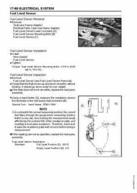 2005 Kawasaki Brute Force 750 4x4i, KVF 750 4x4 ATV Service Manual, Page 461