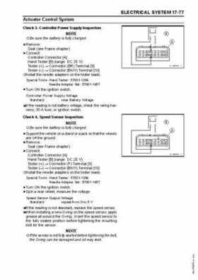2005 Kawasaki Brute Force 750 4x4i, KVF 750 4x4 ATV Service Manual, Page 478