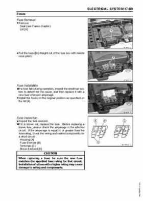 2005 Kawasaki Brute Force 750 4x4i, KVF 750 4x4 ATV Service Manual, Page 490