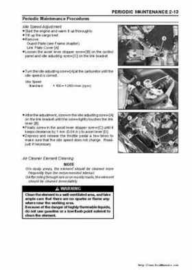 2005 Kawasaki KAF400 Mule 600 and Mule 610 4x4 Service Manual, Page 32