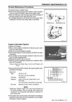 2005 Kawasaki KAF400 Mule 600 and Mule 610 4x4 Service Manual, Page 40