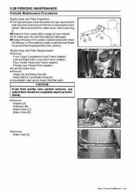 2005 Kawasaki KAF400 Mule 600 and Mule 610 4x4 Service Manual, Page 47