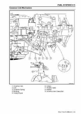 2005 Kawasaki KAF400 Mule 600 and Mule 610 4x4 Service Manual, Page 67