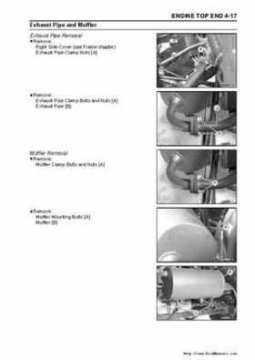 2005 Kawasaki KAF400 Mule 600 and Mule 610 4x4 Service Manual, Page 99