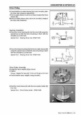 2005 Kawasaki KAF400 Mule 600 and Mule 610 4x4 Service Manual, Page 121