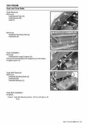 2005 Kawasaki KAF400 Mule 600 and Mule 610 4x4 Service Manual, Page 316
