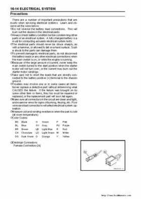 2005 Kawasaki KAF400 Mule 600 and Mule 610 4x4 Service Manual, Page 344