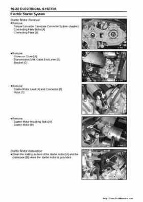 2005 Kawasaki KAF400 Mule 600 and Mule 610 4x4 Service Manual, Page 362