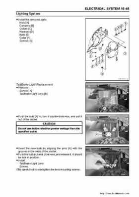 2005 Kawasaki KAF400 Mule 600 and Mule 610 4x4 Service Manual, Page 375