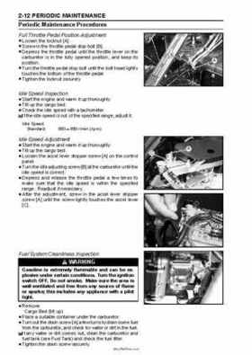 2005 Kawasaki KAF620 Mule 3010 Trans 4x4 Service Manual, Page 30