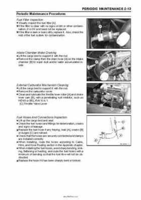 2005 Kawasaki KAF620 Mule 3010 Trans 4x4 Service Manual, Page 31