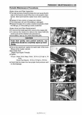 2005 Kawasaki KAF620 Mule 3010 Trans 4x4 Service Manual, Page 47