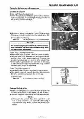 2005 Kawasaki KAF620 Mule 3010 Trans 4x4 Service Manual, Page 53