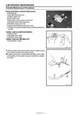 2005 Kawasaki KAF620 Mule 3010 Trans 4x4 Service Manual, Page 54