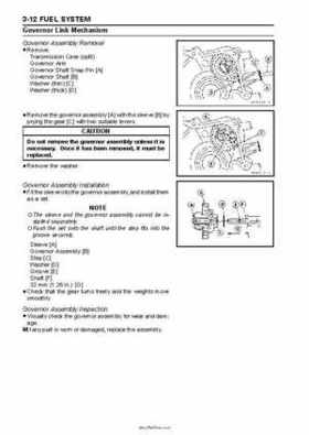 2005 Kawasaki KAF620 Mule 3010 Trans 4x4 Service Manual, Page 68