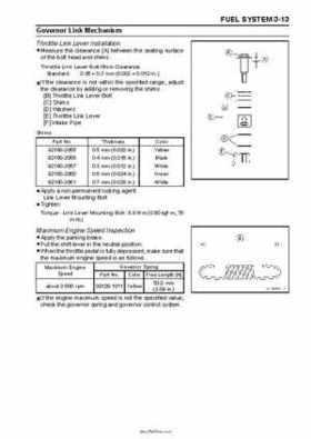2005 Kawasaki KAF620 Mule 3010 Trans 4x4 Service Manual, Page 69