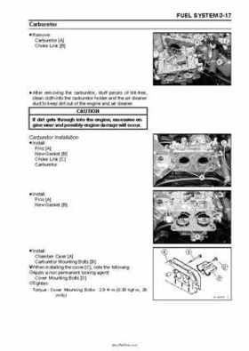 2005 Kawasaki KAF620 Mule 3010 Trans 4x4 Service Manual, Page 73
