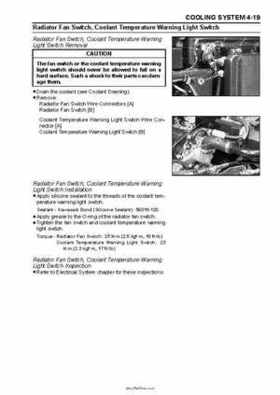 2005 Kawasaki KAF620 Mule 3010 Trans 4x4 Service Manual, Page 101