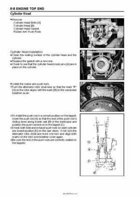 2005 Kawasaki KAF620 Mule 3010 Trans 4x4 Service Manual, Page 109