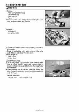 2005 Kawasaki KAF620 Mule 3010 Trans 4x4 Service Manual, Page 111