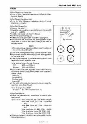 2005 Kawasaki KAF620 Mule 3010 Trans 4x4 Service Manual, Page 112