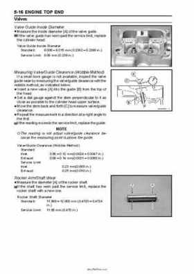 2005 Kawasaki KAF620 Mule 3010 Trans 4x4 Service Manual, Page 117