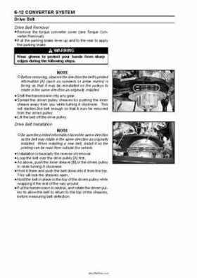 2005 Kawasaki KAF620 Mule 3010 Trans 4x4 Service Manual, Page 132