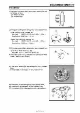 2005 Kawasaki KAF620 Mule 3010 Trans 4x4 Service Manual, Page 137