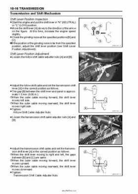 2005 Kawasaki KAF620 Mule 3010 Trans 4x4 Service Manual, Page 196