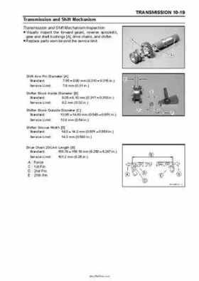 2005 Kawasaki KAF620 Mule 3010 Trans 4x4 Service Manual, Page 199
