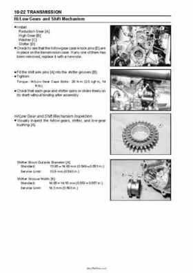 2005 Kawasaki KAF620 Mule 3010 Trans 4x4 Service Manual, Page 202