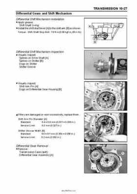2005 Kawasaki KAF620 Mule 3010 Trans 4x4 Service Manual, Page 207